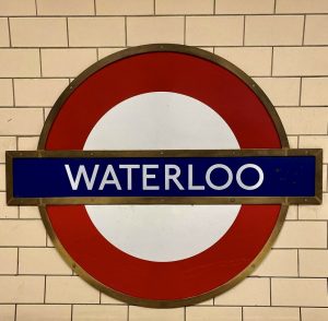 Waterloo station London