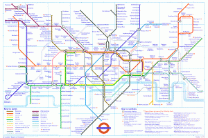 London Underground Map, LONDON TUBE MAP 2023