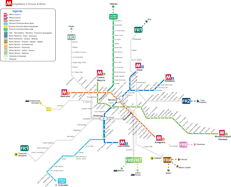 ROME METRO TICKETS - BUY AND FIND MAPS 2023 ROME OFFICIAL