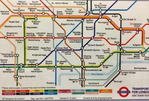 LONDON TUBE MAP 2023