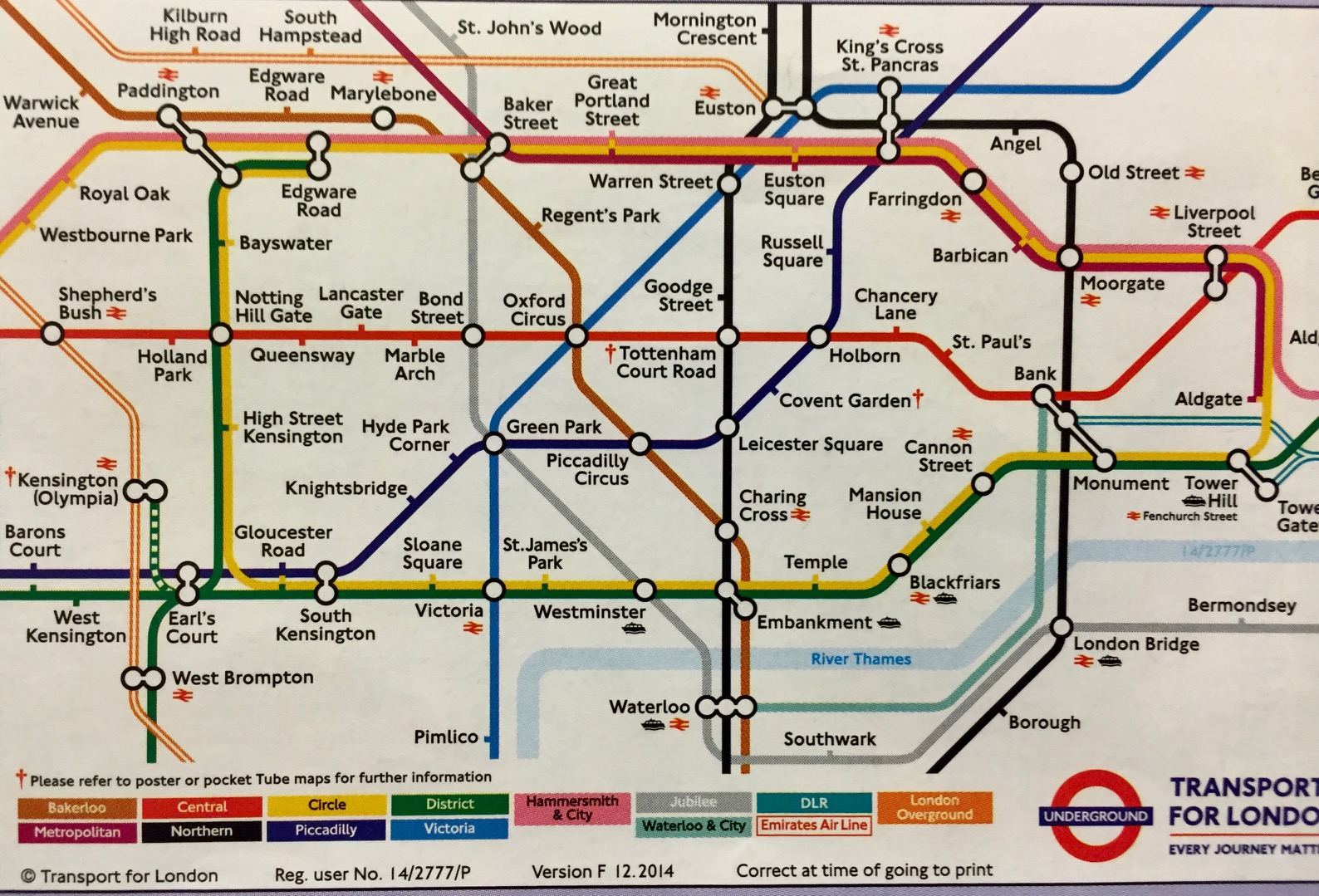 plan your trip underground london