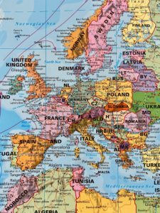 MAP OF EUROPE, EUROPE MAP