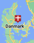 KARTE VON DÄNEMARK, DÄNEMARK KARTE