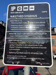 PARKERING NÆSTVED SYGEHUS