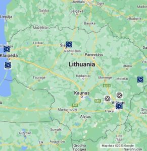 LITHUANIA MAP